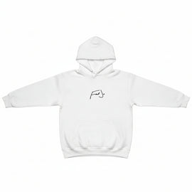 Fred Jo White Chest Unisex Hoodie