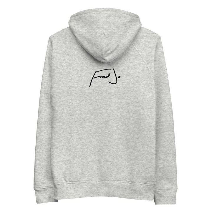 Fred Jo White eco-friendly Unisex hoodie - Fred jo Clothing