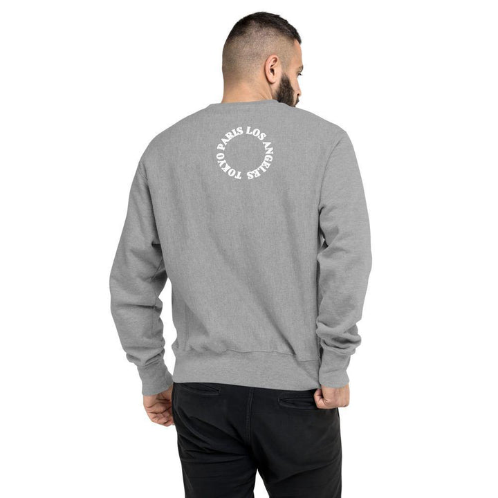 Fred Jo Champion Sweatshirt Paris Tokyo Los Angeles Edition - Fred jo Clothing