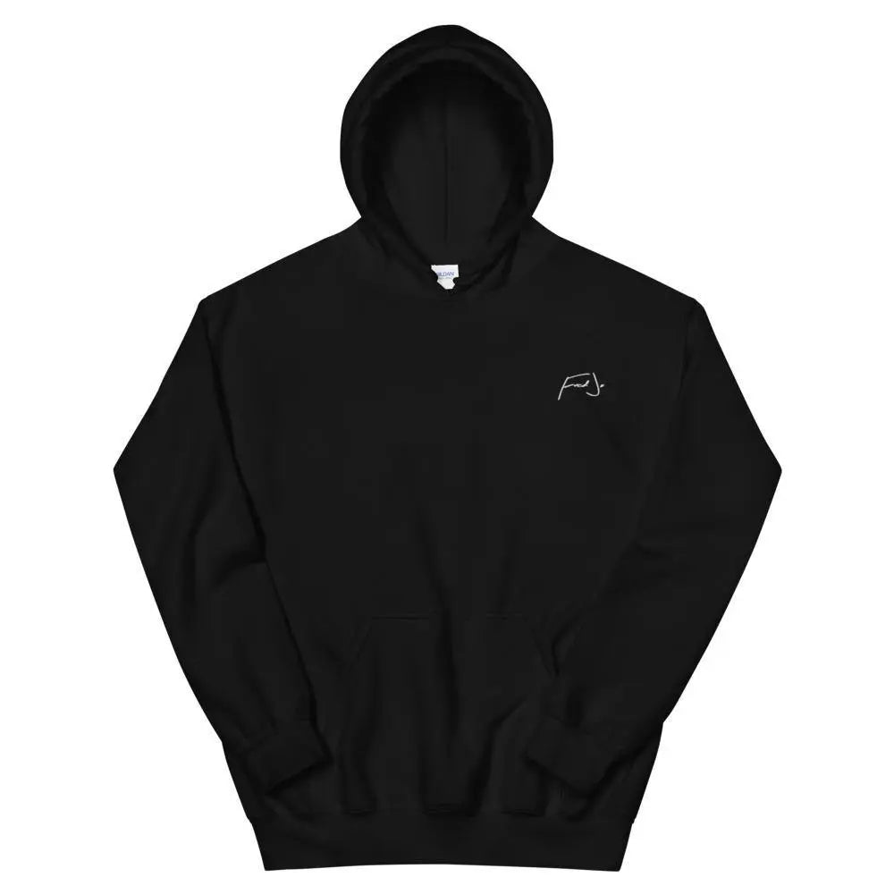 Fred Jo Black Unisex Hoodie - Fred jo Clothing