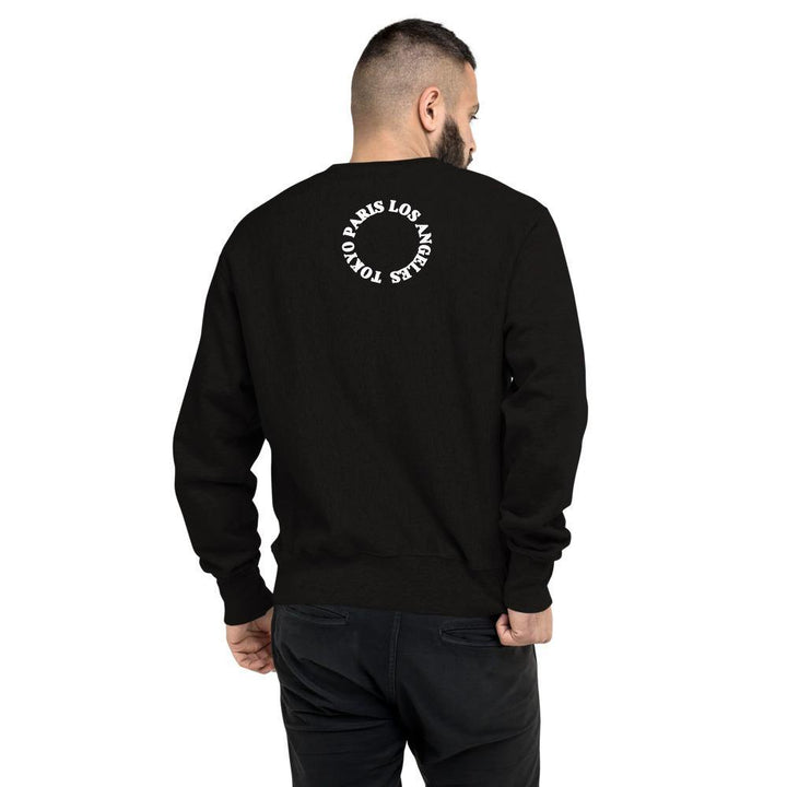Fred Jo Champion Sweatshirt Paris Tokyo Los Angeles Edition - Fred jo Clothing