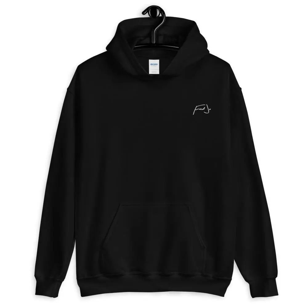 Fred Jo Black Unisex Hoodie - Fred jo Clothing