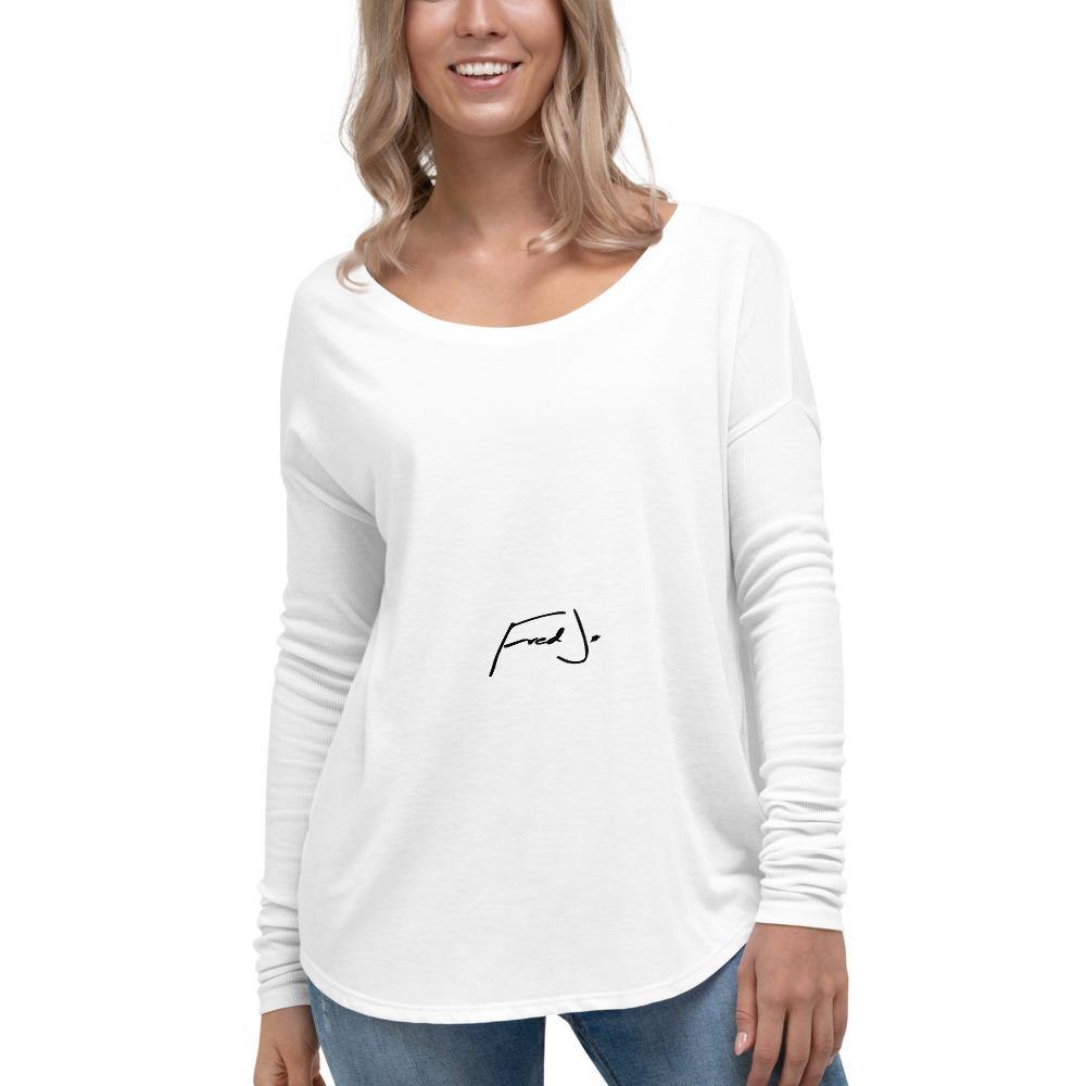Ladies' Long Sleeve Tee - Fred jo Clothing