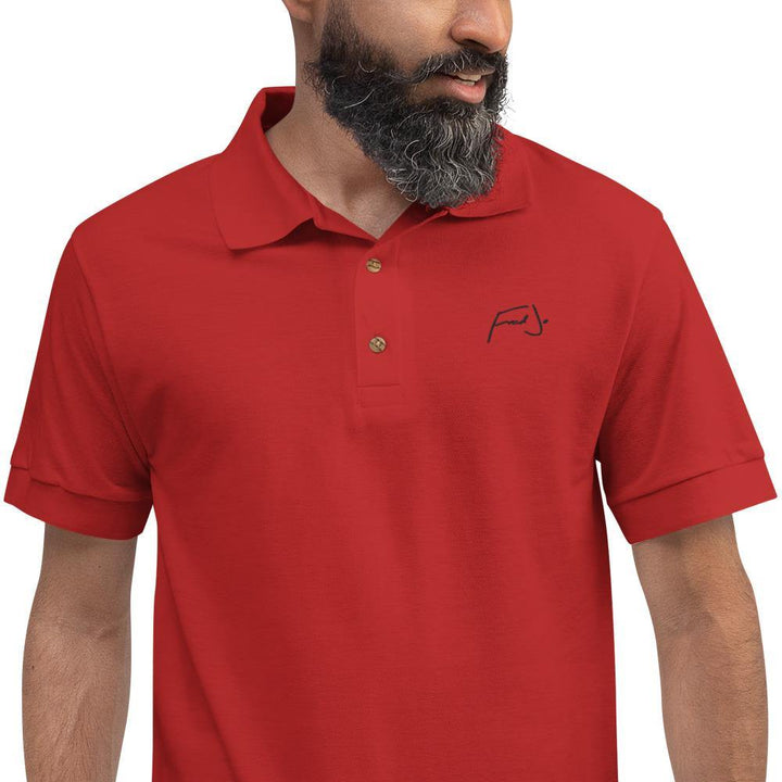 Fred Jo Embroidered Polo Shirt - Fred jo Clothing