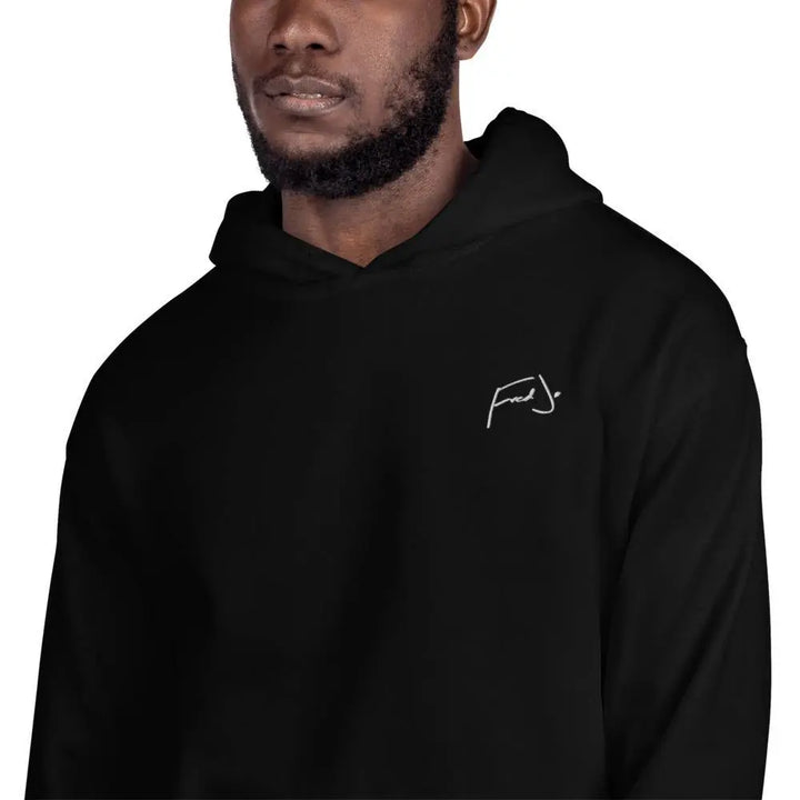 Fred Jo Black Unisex Hoodie - Fred jo Clothing