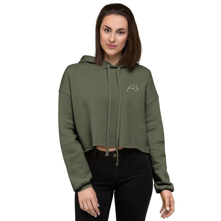 Fred Jo Crop Hoodie - Fred jo Clothing