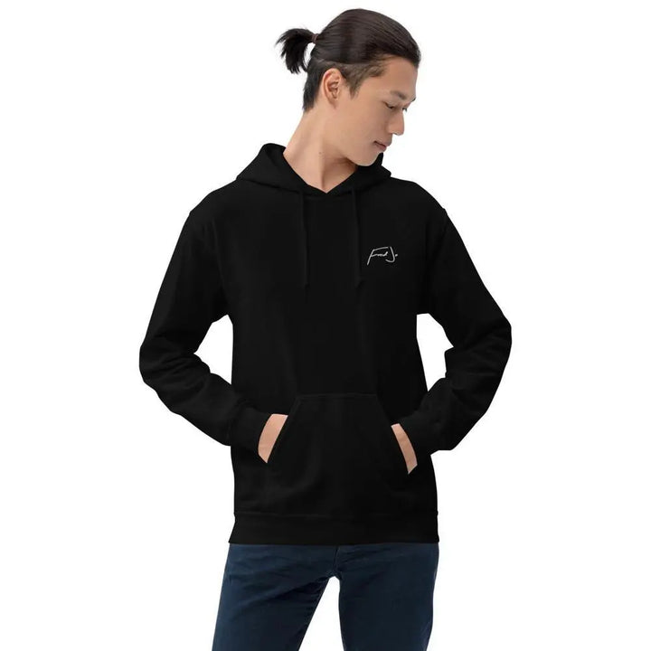 Fred Jo Black Unisex Hoodie - Fred jo Clothing