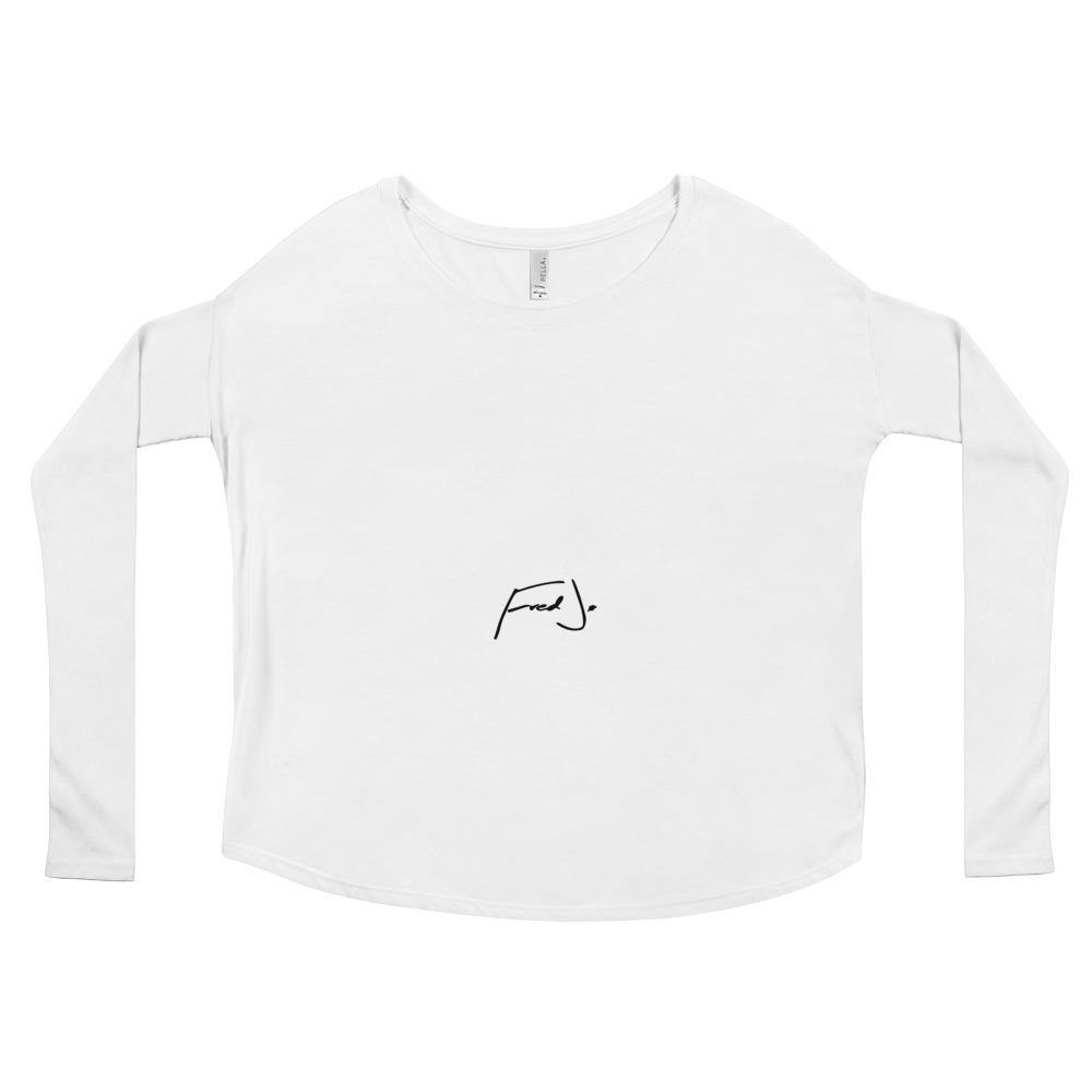 Ladies' Long Sleeve Tee - Fred jo Clothing