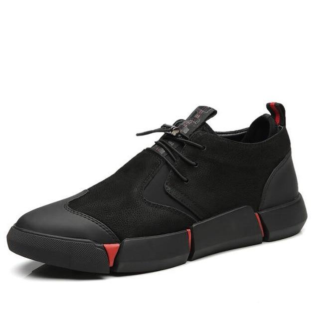 Men Black Sneakers - Fred jo Clothing