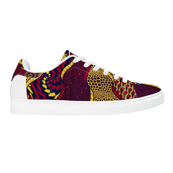 Fred Jo African Fusion Leather Sneakers - Fred jo Clothing