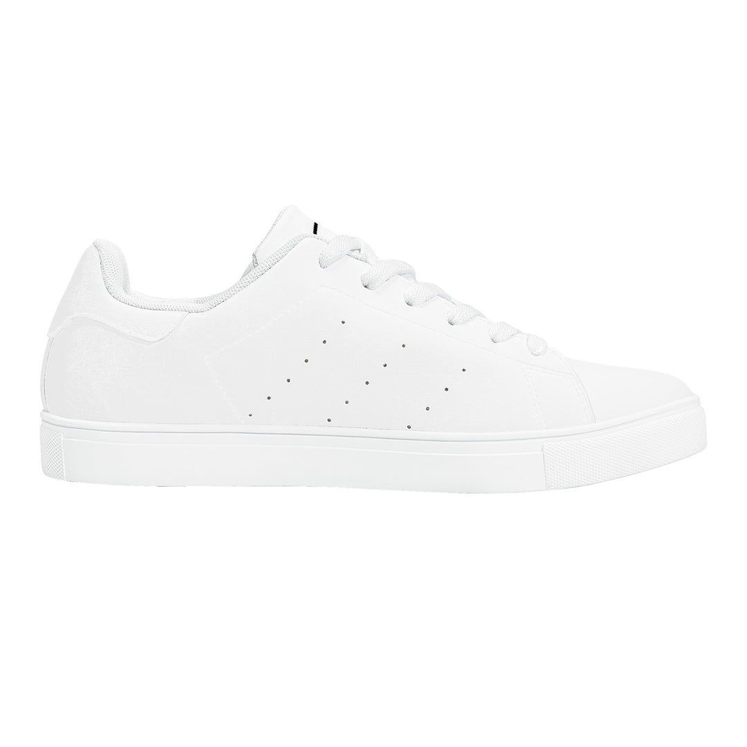 All White Fred Jo Sneakers - Fred jo Clothing