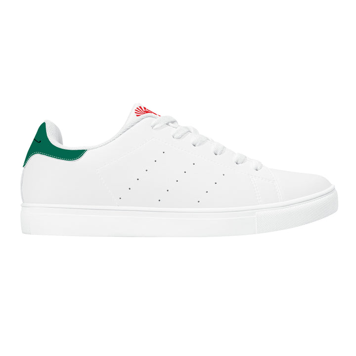 Fred Jo Low Leather Sneakers - Green