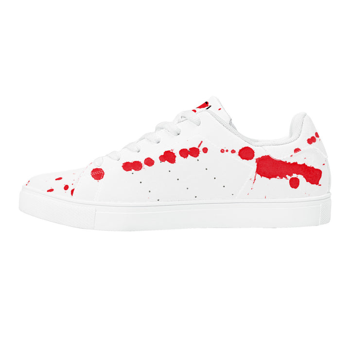 Fred Jo Bloodbath Top Leather Sneakers - Fred jo Clothing