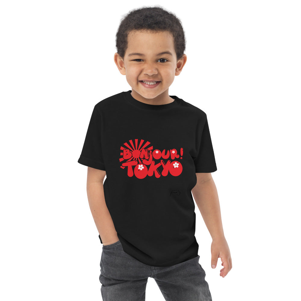 Bonjour Tokyo Toddler jersey t-shirt - Fred jo Clothing