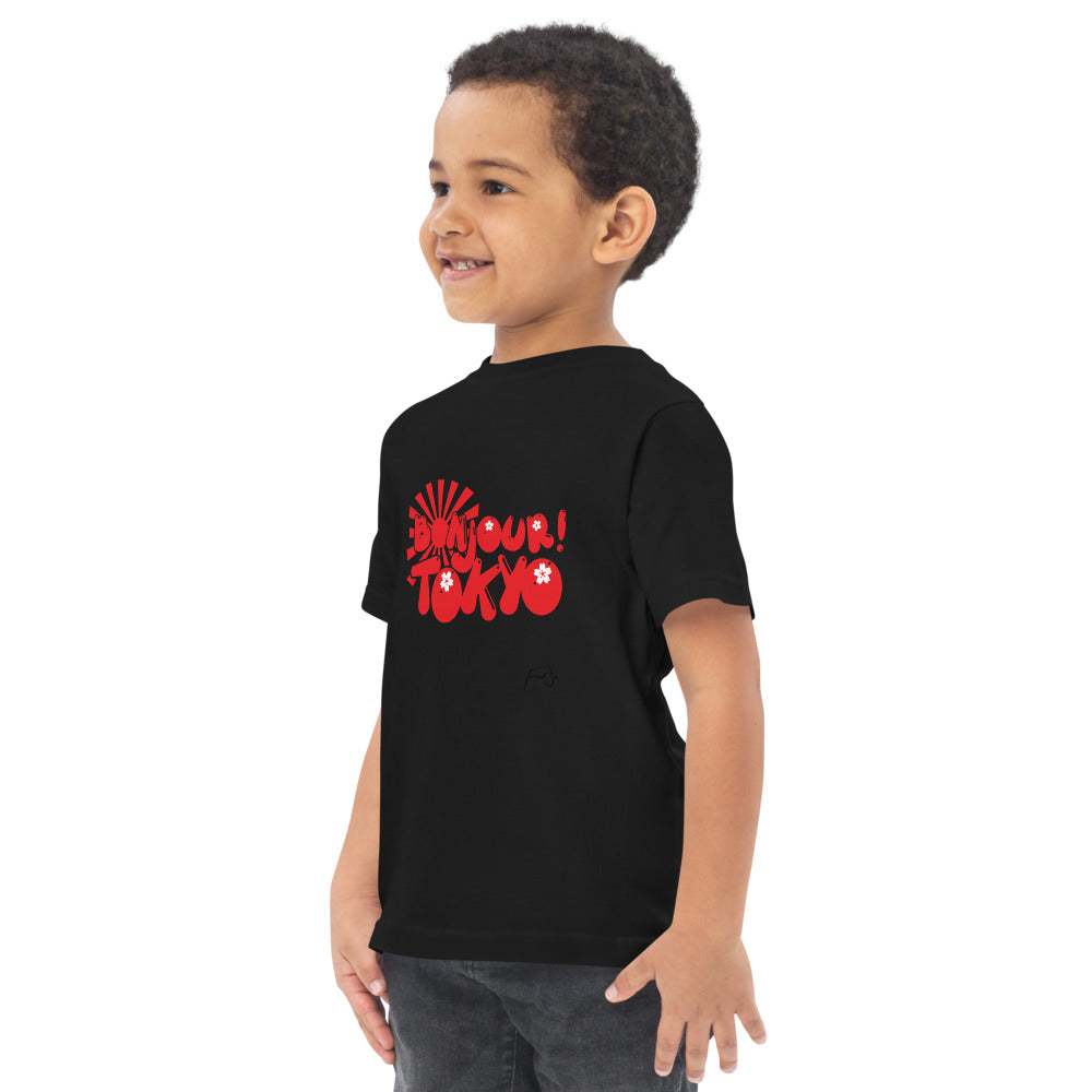 Bonjour Tokyo Toddler jersey t-shirt - Fred jo Clothing