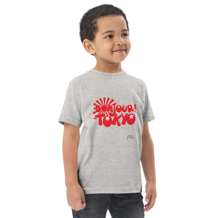 Bonjour Tokyo Toddler jersey t-shirt - Fred jo Clothing