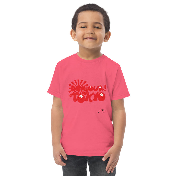 Bonjour Tokyo Toddler jersey t-shirt - Fred jo Clothing