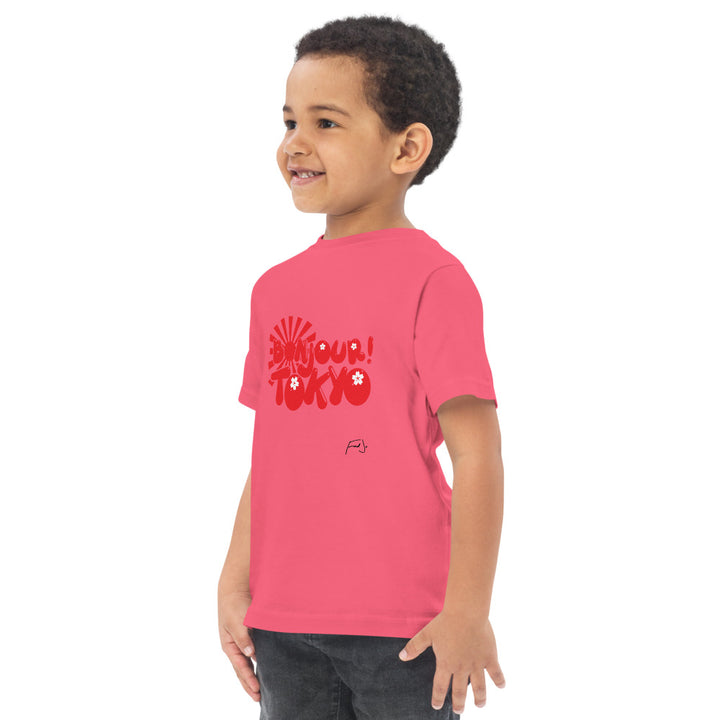 Bonjour Tokyo Toddler jersey t-shirt - Fred jo Clothing