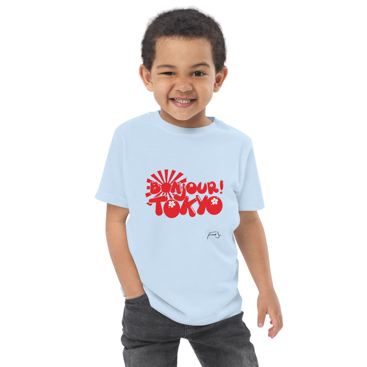 Bonjour Tokyo Toddler jersey t-shirt - Fred jo Clothing