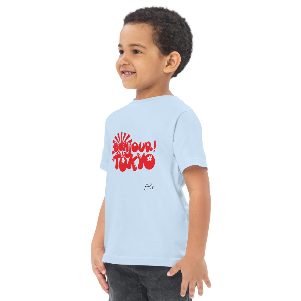 Bonjour Tokyo Toddler jersey t-shirt - Fred jo Clothing