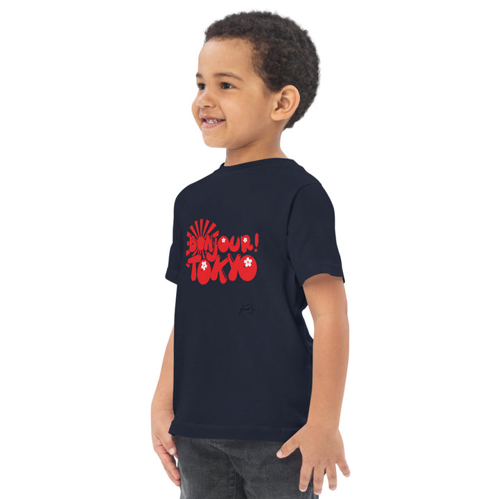 Bonjour Tokyo Toddler jersey t-shirt - Fred jo Clothing