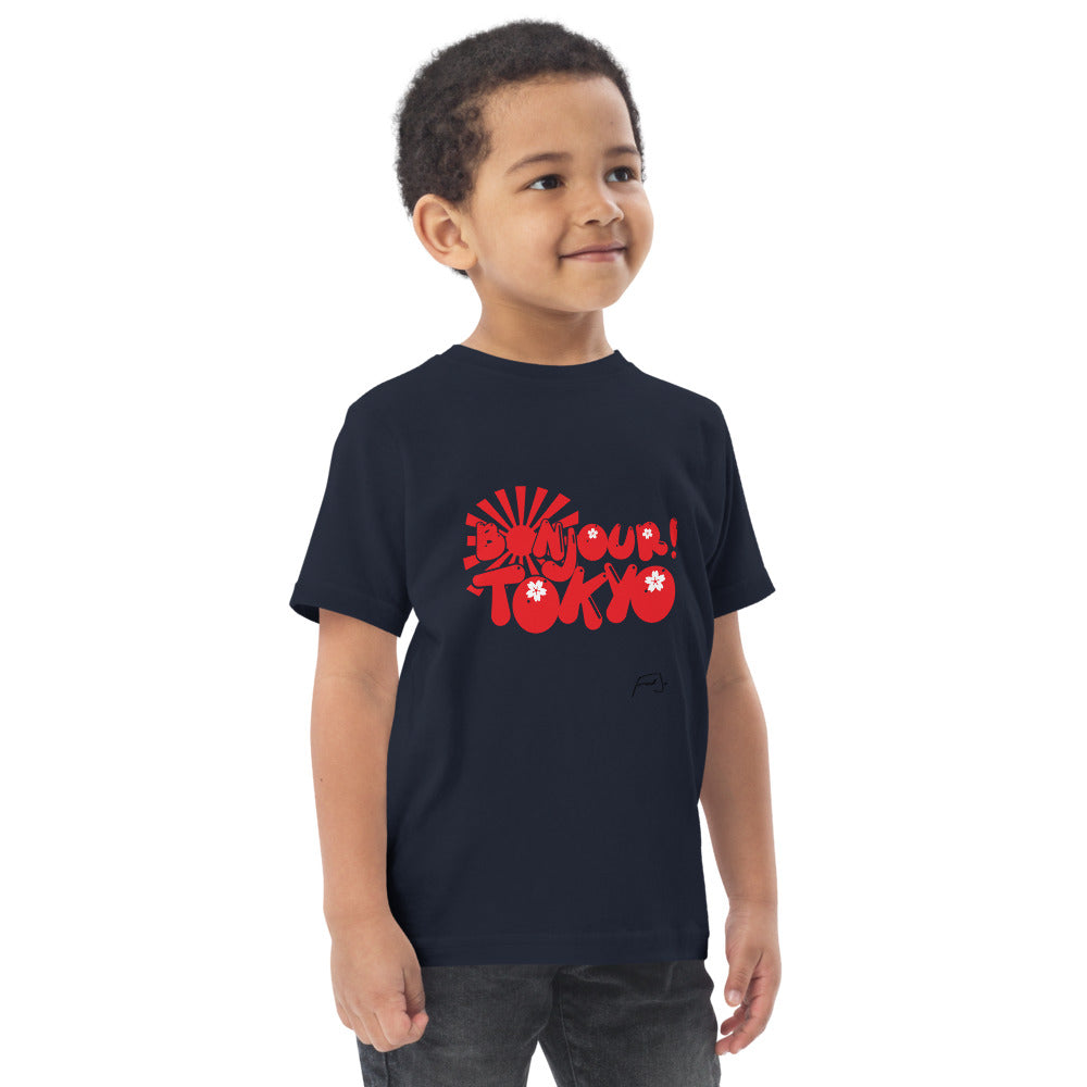 Bonjour Tokyo Toddler jersey t-shirt - Fred jo Clothing