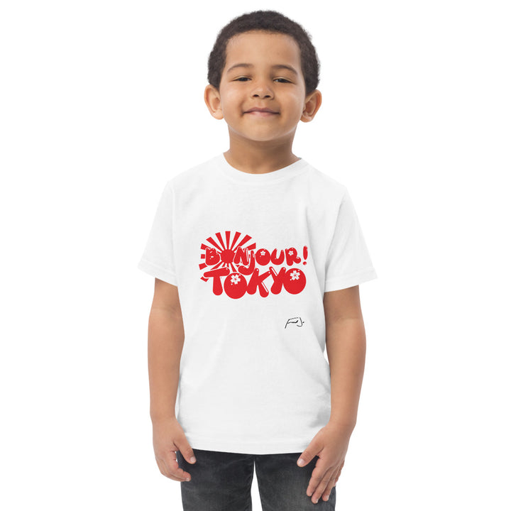 Bonjour Tokyo Toddler jersey t-shirt - Fred jo Clothing