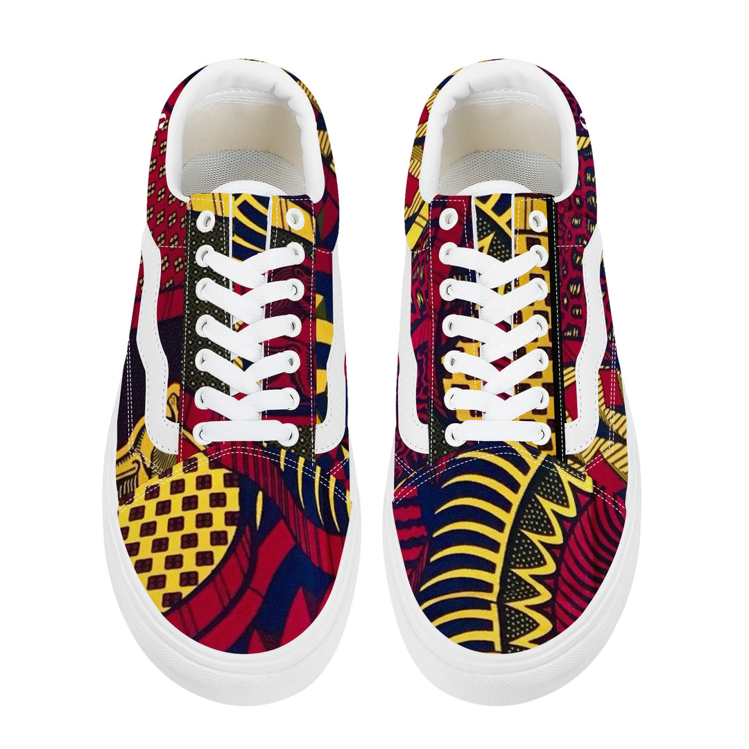 Fred Jo African Fusion Flat Sneaker - Fred jo Clothing