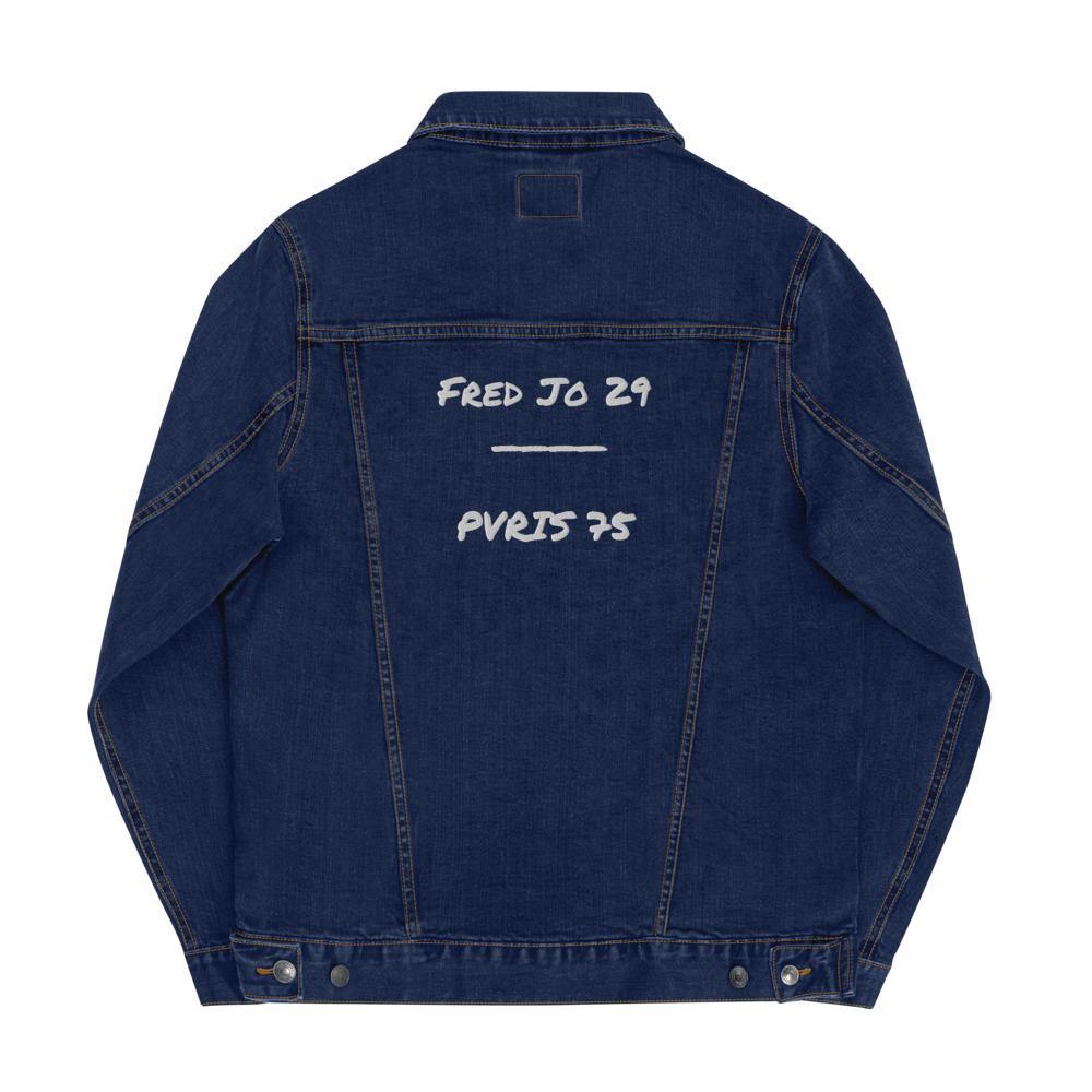 Fred Jo Unisex denim jacket - Fred jo Clothing