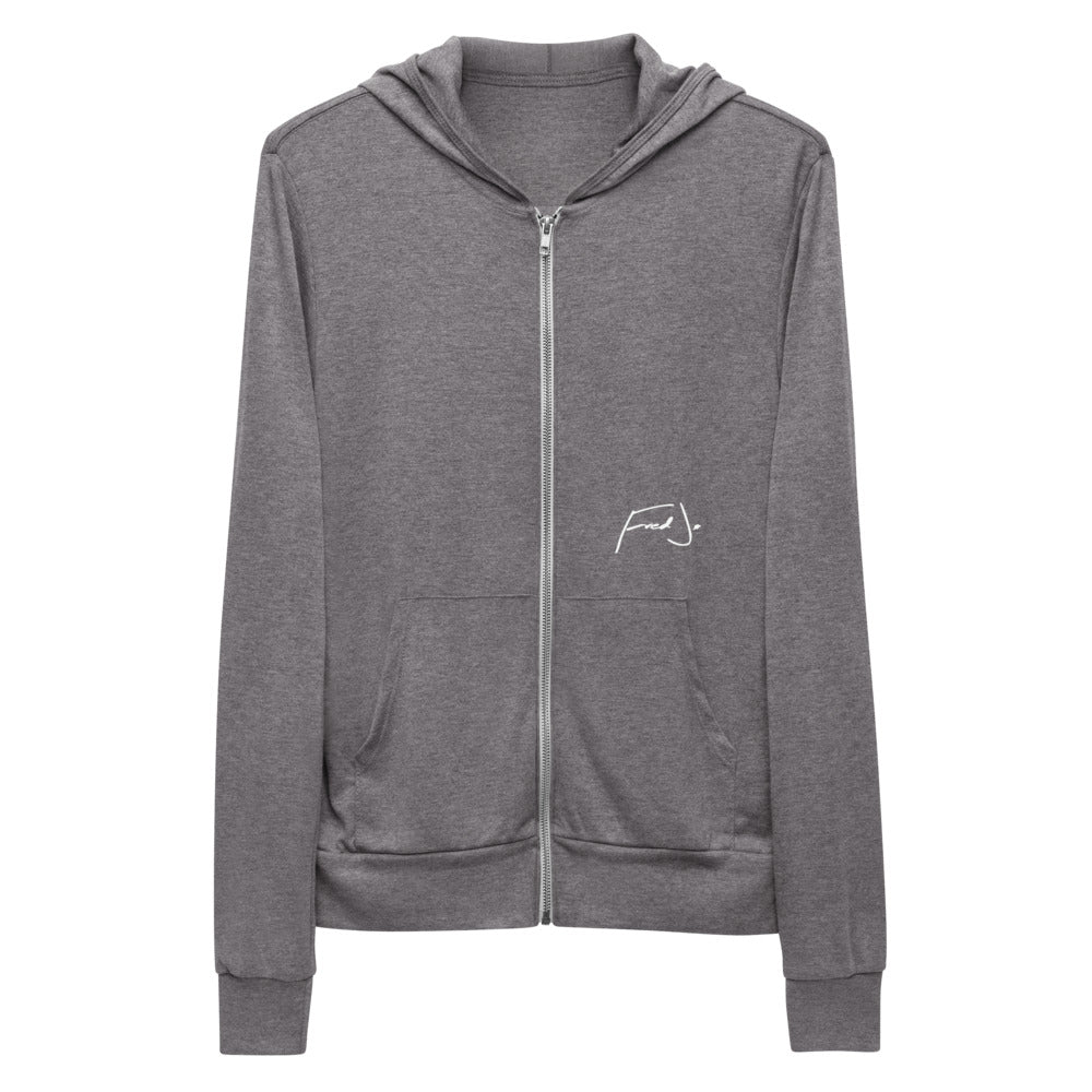 Fred Jo Unisex zip hoodie - Fred jo Clothing
