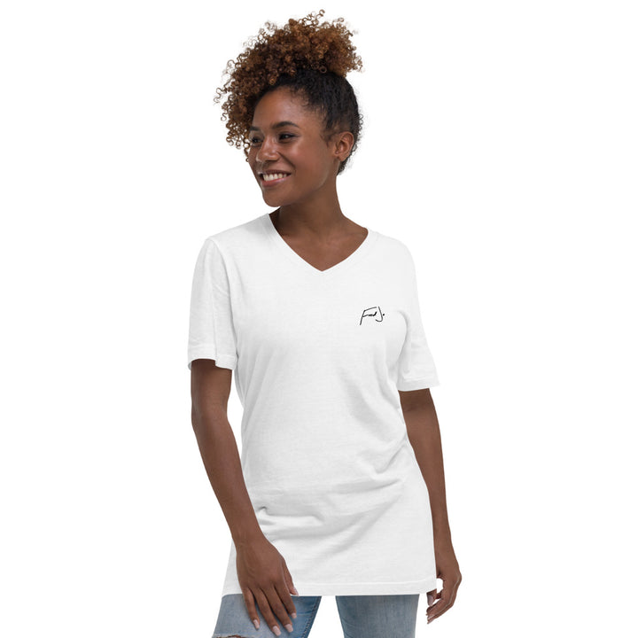 Fred Jo Unisex V-Neck T-Shirt - Fred jo Clothing