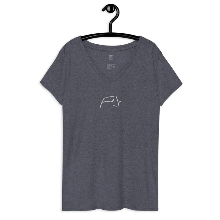 Fred Jo Women’s recycled v-neck t-shirt - Fred jo Clothing