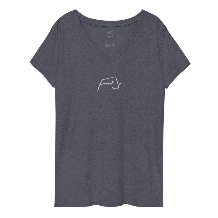 Fred Jo Women’s recycled v-neck t-shirt - Fred jo Clothing