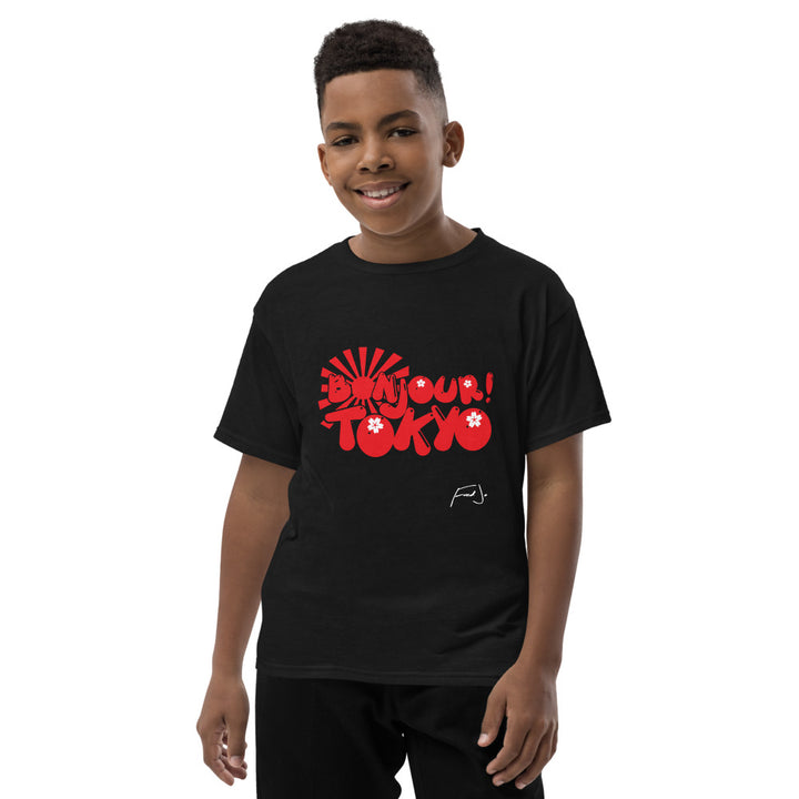 Bonjour Tokyo Youth Tee by Fred Jo - Fred jo Clothing