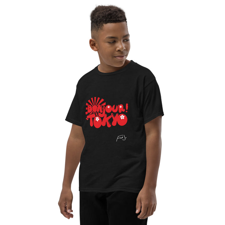 Bonjour Tokyo Youth Tee by Fred Jo - Fred jo Clothing