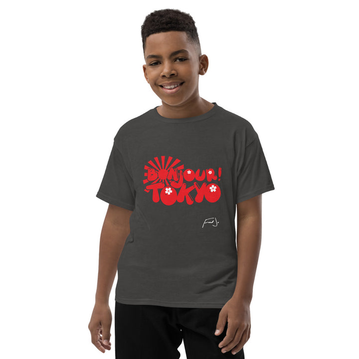 Bonjour Tokyo Youth Tee by Fred Jo - Fred jo Clothing
