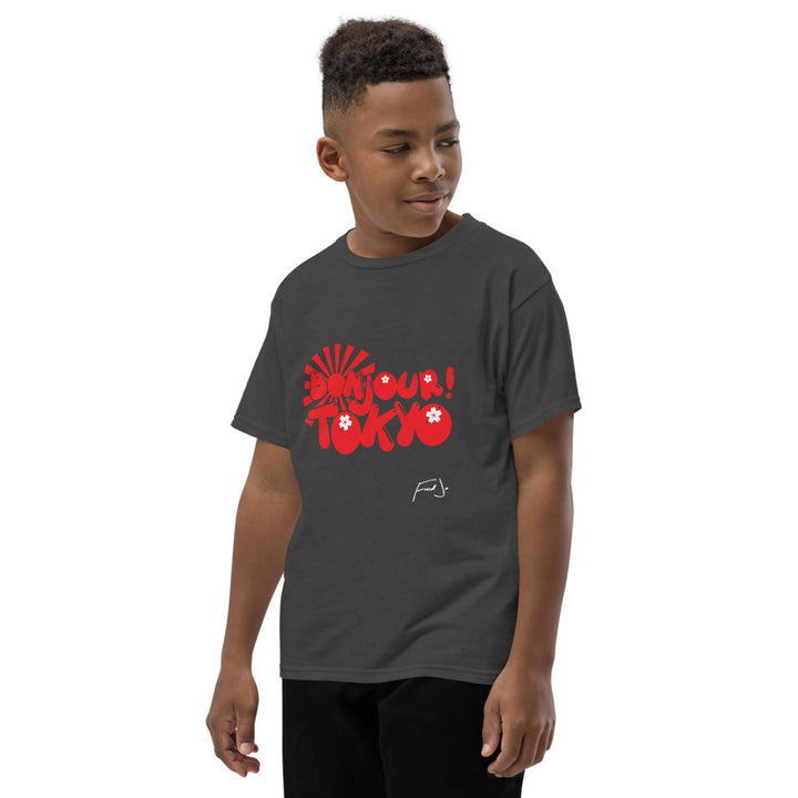 Bonjour Tokyo Youth Tee by Fred Jo - Fred jo Clothing