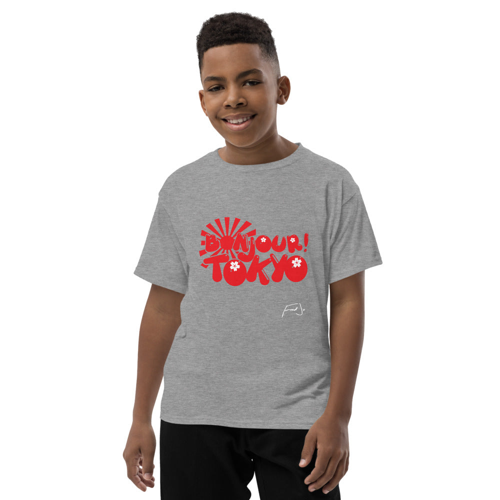 Bonjour Tokyo Youth Tee by Fred Jo - Fred jo Clothing