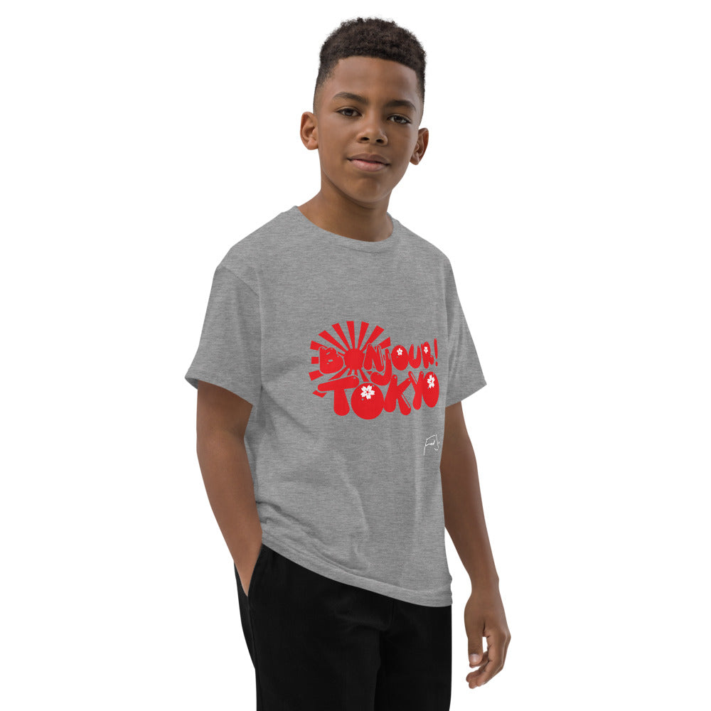 Bonjour Tokyo Youth Tee by Fred Jo - Fred jo Clothing