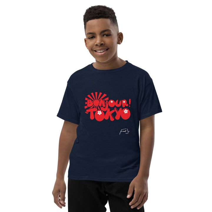 Bonjour Tokyo Youth Tee by Fred Jo - Fred jo Clothing