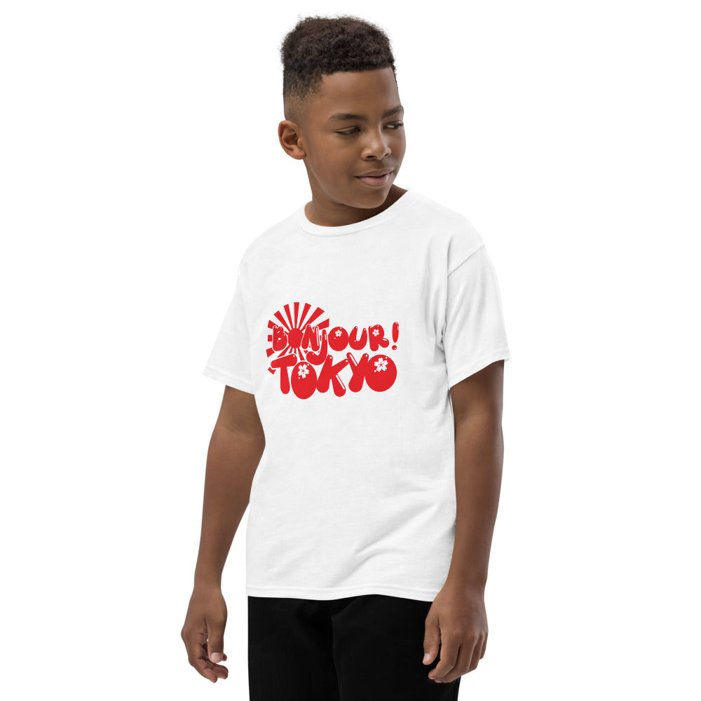 Bonjour Tokyo Youth Tee by Fred Jo - Fred jo Clothing