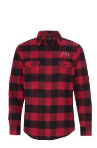 Fred Jo Long Sleeve Flannel Red And Black - Fred jo Clothing