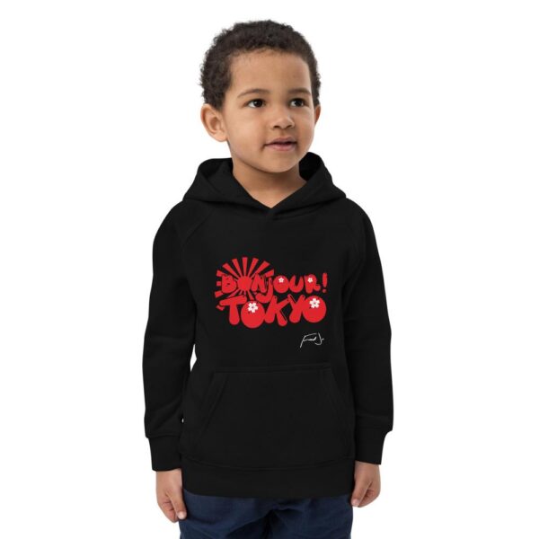 Bonjour Tokyo Kids eco hoodie by Fred Jo - Fred jo Clothing