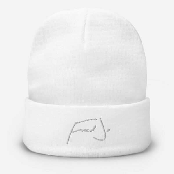Fred Jo Embroidered Beanie - Fred jo Clothing