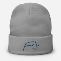 Fred Jo Embroidered Beanie - Fred jo Clothing