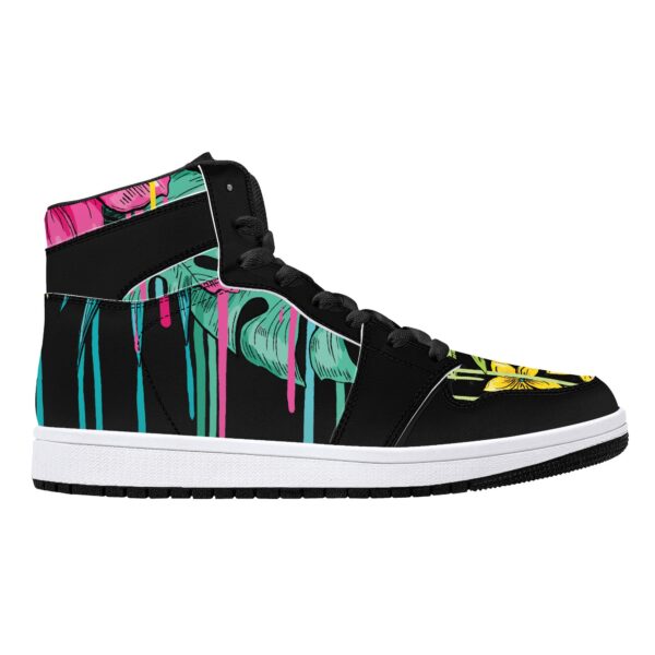 Fred Jo Flowers High Top Sneakers - Fred jo Clothing