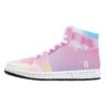 Fred Jo Watercolor High-Top Leather Sneakers - Fred jo Clothing