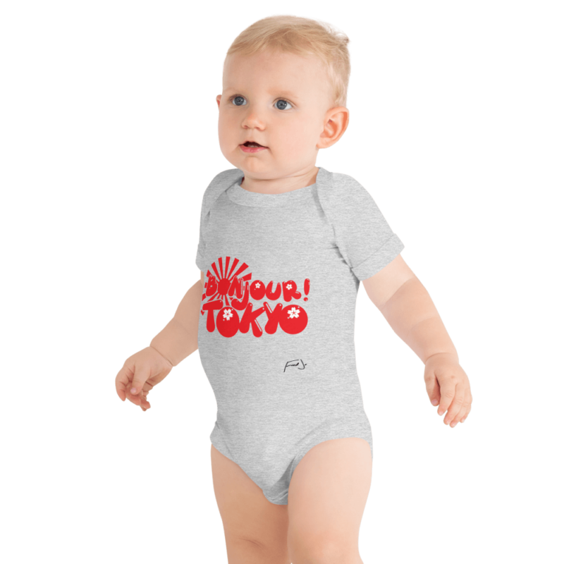 Bonjour Tokyo  Baby short sleeve - Image 5