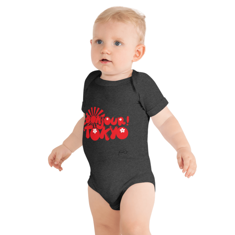 Bonjour Tokyo  Baby short sleeve - Image 7