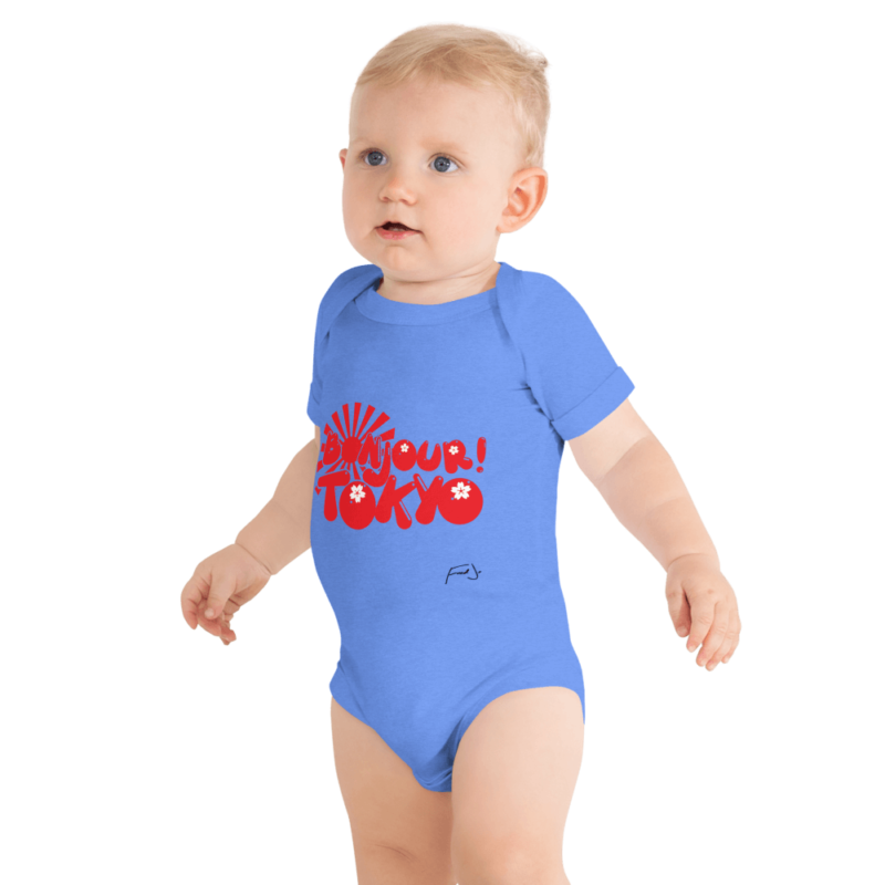 Bonjour Tokyo  Baby short sleeve - Image 8